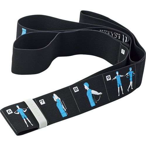 エレコム ストレッチバンド ゴルフ向け ブラック HCG-PBN01BK(1個)