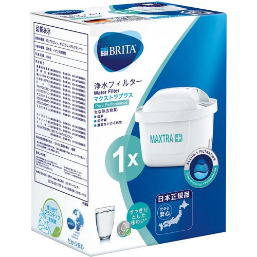 ブリタ マクストラプラス ピュアパフォーマンス 交換フィルター 日本正規品(1個)