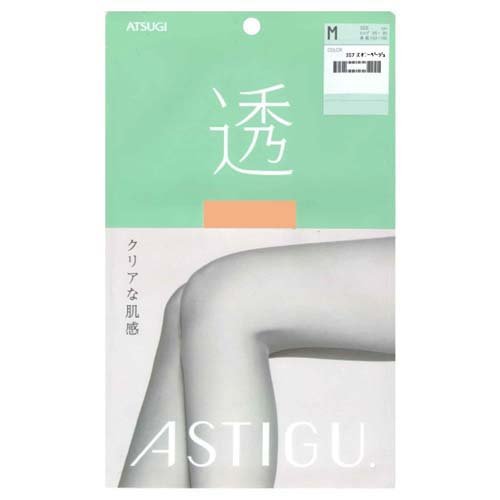 アスティーグ ストッキング 透 クリアな肌感 M スキニーベージュ(1足)