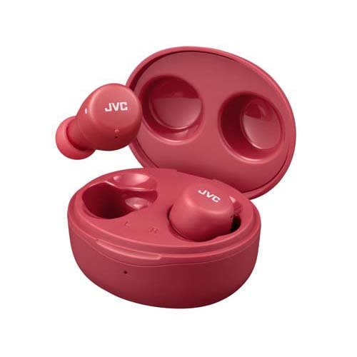 JVC Bluetooth対応フルワイヤレスイヤホン レッド HA-A5T-R(1個)