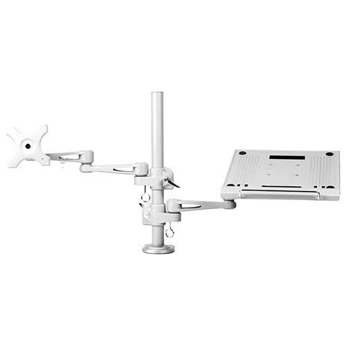サンコー ノートパソコン＆サブモニター用ダブルアーム MARMGUS3360S(1台)