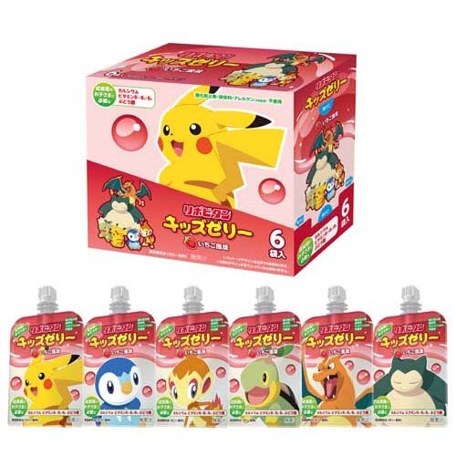 楽天市場】大正製薬 リポビタン キッズゼリー ポケモンデザイン(125g*6