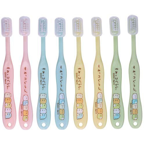 園児用 歯ブラシ やわらかめ すみっこぐらし 8本入 TB5SE (乳歯期 歯磨き 虫歯予防 キャラクター スケーター) 爆買