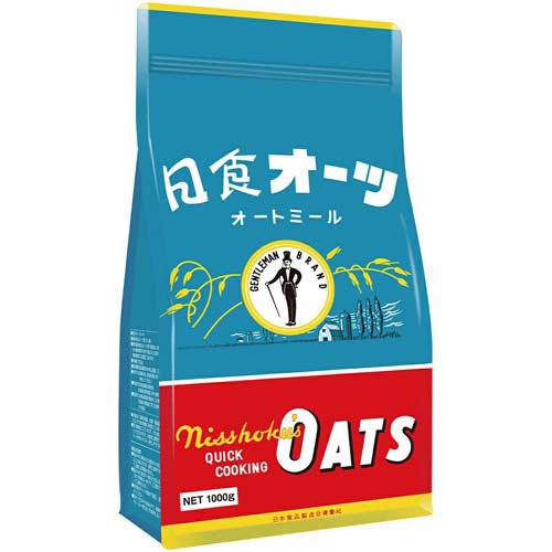 日食 オーツ クイッククッキング オートミール 国産製造 クイックオーツ(1000g)