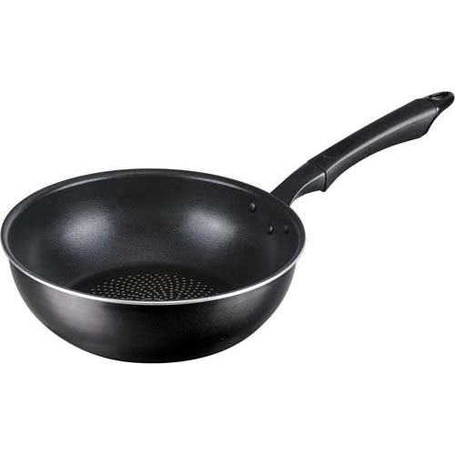 ビストロブラック IH・ガス火対応ディープパン 24cm RB-2227(1個)