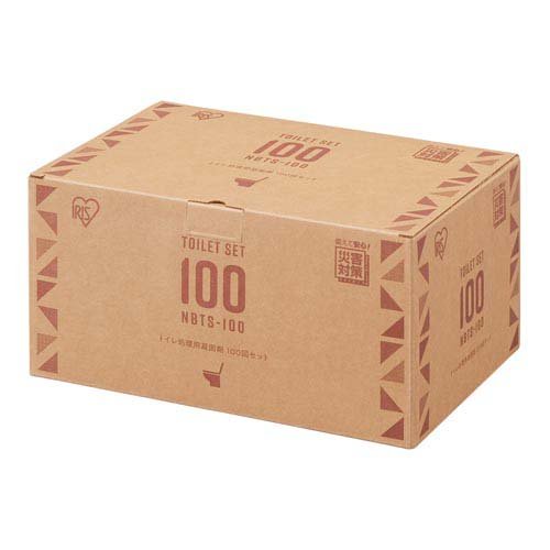 トイレ処理用凝固剤 簡易トイレ 100回分 防災 備蓄用 非常用 災害用(100回分)