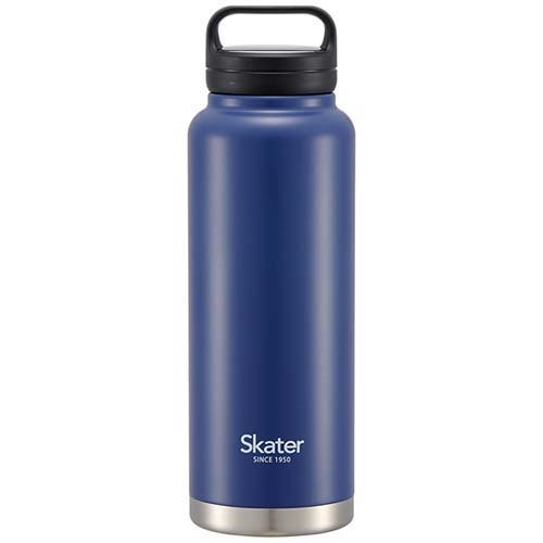 スクリューハンドル ステンレス水筒 1200ml ネイビー(1本)