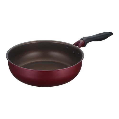 サーモス デュラブルシリーズ 炒め鍋 26cm レッド KFH-026D R(1個)