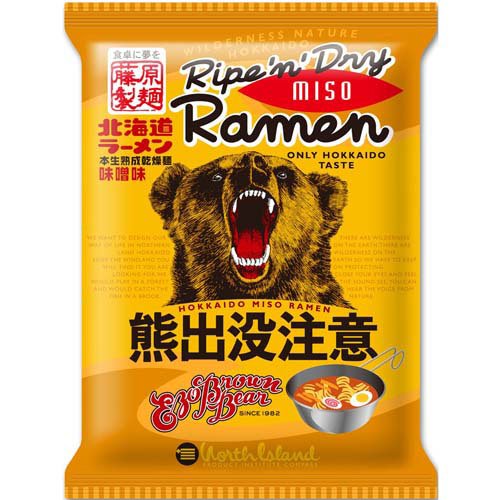 熊出没注意ラーメン味噌(108g)