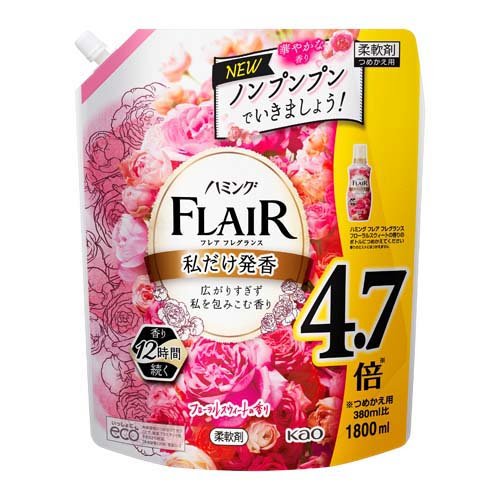 フレアフレグランス 柔軟剤 フローラルスウィート 詰め替え ウルトラジャンボ(1800ml)