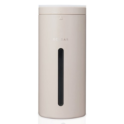 エレコム 加湿器 アロマディフューザー 卓上 350ml USB給電 グレー(1個)