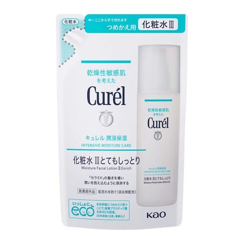 キュレル 化粧水 III とてもしっとり つめかえ用 130ml ： 通販・価格