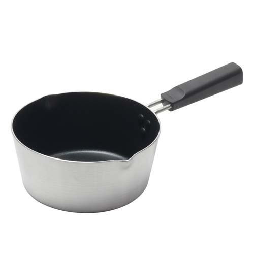 chiiino (チーノ) ふっ素 IH対応 アルミ 行平鍋 18cm HB-6578 オール熱源(1個)