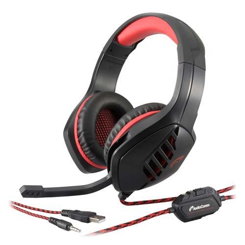 オーム電機 AudioComm ゲーミングヘッドホン HP-GH300N