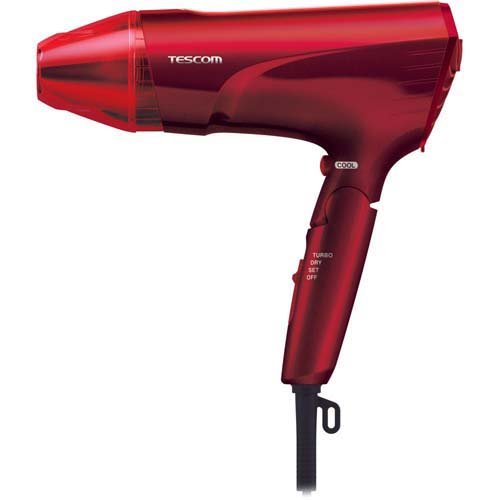 テスコム プロテクトイオン ヘアードライヤー レッド TID2400B-R(1台)