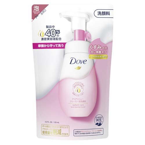 ダヴ クリアリニュー クリーミー泡洗顔料 詰め替え用(125ml)