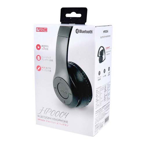 ブラック ワイヤレスヘッドホン 折りたたみ式 ワイヤレス ヘッドホン bluetooth ワイヤレスヘッドホン