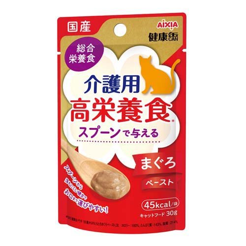 国産 健康缶パウチ 介護用高栄養食 スプーンで与える まぐろペースト(30g)