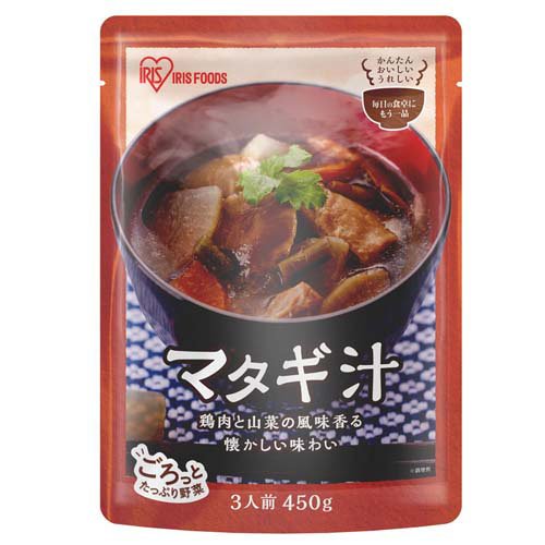 アイリスフーズ マタギ汁 3人前 レトルト豚汁(450g)