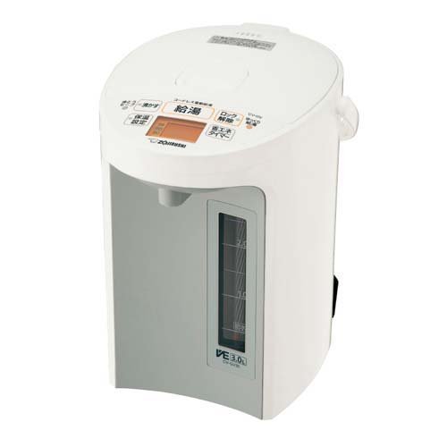 ZOJIRUSHI マイコン沸とうVE電気まほうびん 優湯生 3.0L CV-GV30-WA