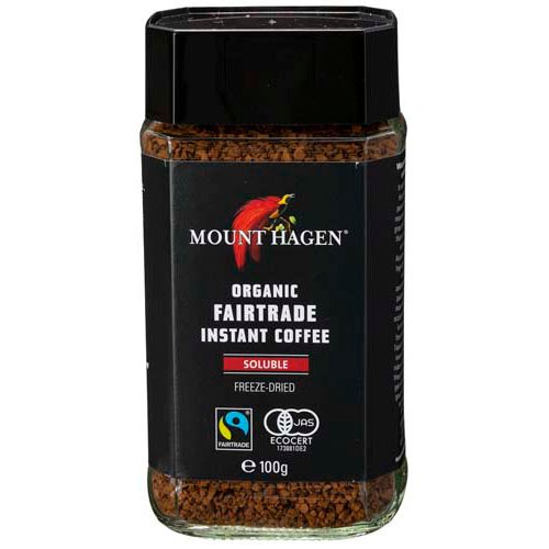 マウントハーゲン オーガニックフェアトレード インスタントコーヒー(100g)