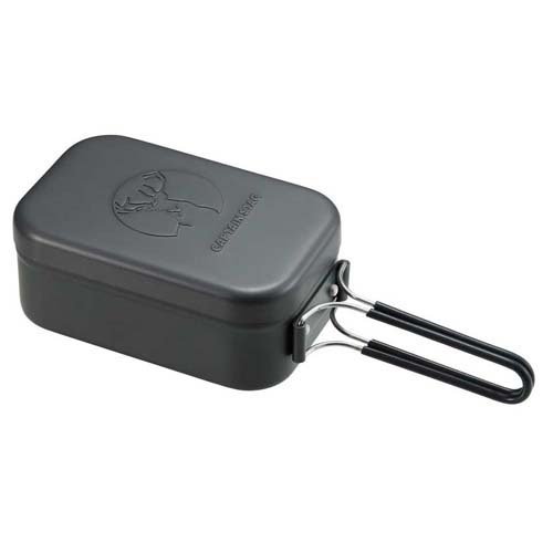 アルミ 角型 メスティン ブラック UH-4126 クッカー 目盛付き 1合用(1個)