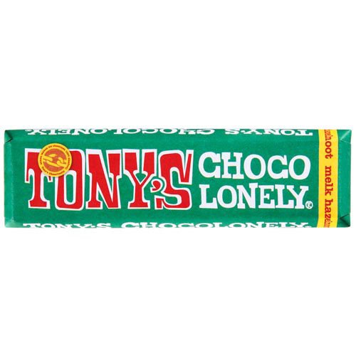 トニーズチョコロンリー ミルクチョコレート ヘーゼルナッツ(47g)