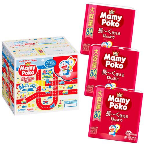 マミーポコパンツビッグ56枚×6個(12〜22kg) 楽天市場】マミーポコ パンツ big 56枚の通販