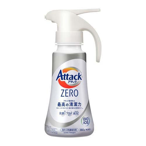 アタックZERO 洗濯洗剤 ワンハンド 本体(380g)