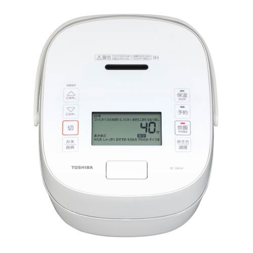 TOSHIBA 真空圧力IH炊飯器 RC-10VSV(W)