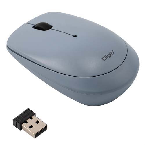 Digio2 無線 シンプルマウス 3ボタン／BlueLED MUS-RKT209BL(1個)