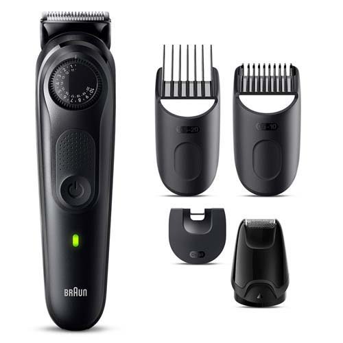 【新品・未使用】BRAUN ヘアバリカン シリーズ5 HC5330 ブラウン BRAUN ヘアバリカン (17段階の長さ調節/2種のコーム/50