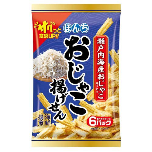 ぼんち 海鮮揚煎 おじゃこ揚げせん(72g)