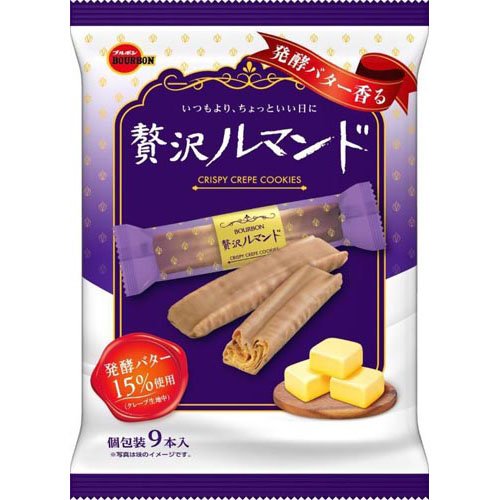 楽天市場】ブルボン ブルボン たっぷりクリームのルマンド 5本