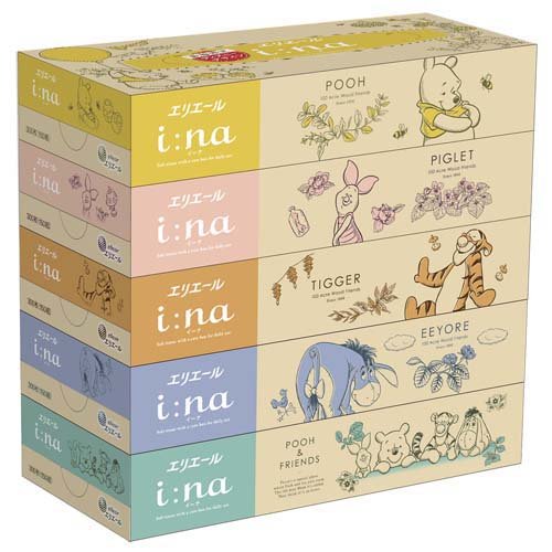 楽天市場】大王製紙 エリエール イーナ ティシュー ディズニーデザイン