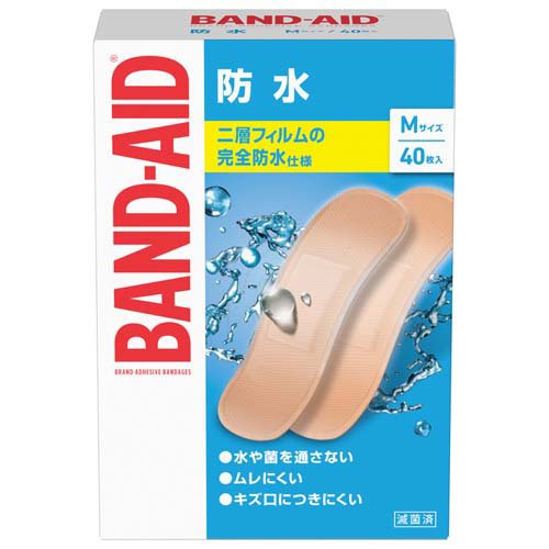 JNTL バンドエイド 防水 スタンダード 40枚