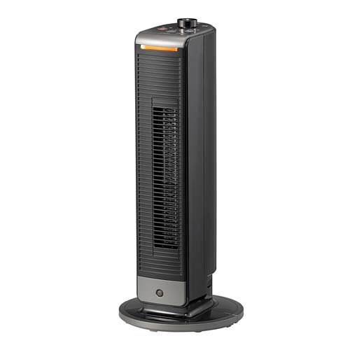 KOIZUMI送風付き電気ファンヒーター KHF-1225/T BROWN Amazon | コイズミ 電気ファンヒーター ホット&クール スリム