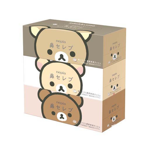 楽天市場】王子ネピア ネピア 鼻セレブ ティッシュ リラックマコラボ