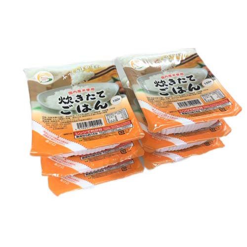 炊き立てごはん(150g×6個入)