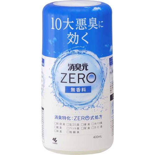 小林製薬 消臭元ZERO 無香料 本体 400mL
