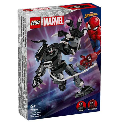 楽天市場】LEGO ヴェノム・メカスーツとマイルス・モラレスの対決