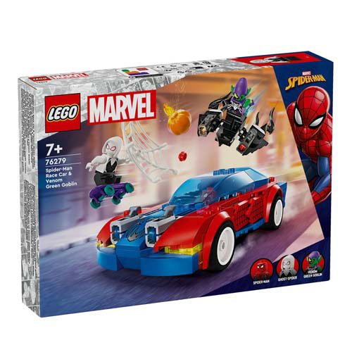 楽天市場】LEGO スパイダーマンのレースカーとヴェノム化したグリーン