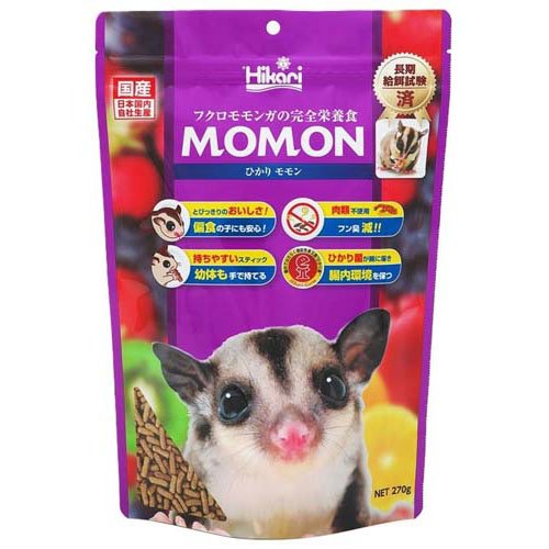  ももんが　新品　日本未発売　モモンガ　フクロモモンガ 楽天市場】キョーリン ひかりモモン フクロモモンガ用(270g) （商品