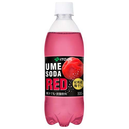 楽天市場】伊藤園 伊藤園 梅ソーダ RED(500ml×24本) | 価格比較 - 商品