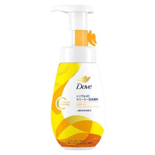 Dove(ダヴ) クリーミー泡洗顔料 トリプルVC 本体(150ml)
