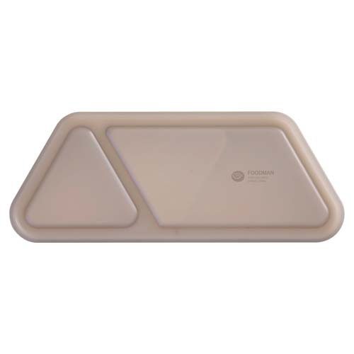 シービージャパン 薄型弁当箱抗菌フードマン おにぎり グレー(1個)