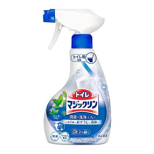 トイレマジックリン 消臭・洗浄スプレー ミントの香り 本体(350ml)