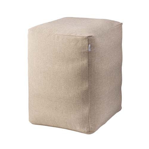 エレコム 四角いバランスボール 耐荷重120kg ベージュ HCF-BBCUBE55BE(1個)