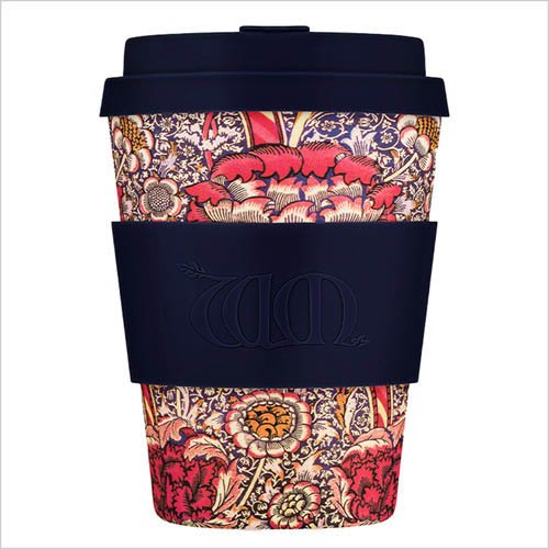 【公式】ecoffee cup エコーヒーカップ 12oz/350ml ウィリアム・モリス WILLIAM MORRIS タンブラー Wandle Blackthorn Walthamstow エコ 花柄 持ち歩き