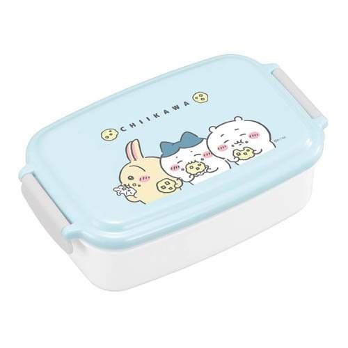 ちいかわ ランチボックス 仕切付 ブルー 500mL PL-1R(1個)